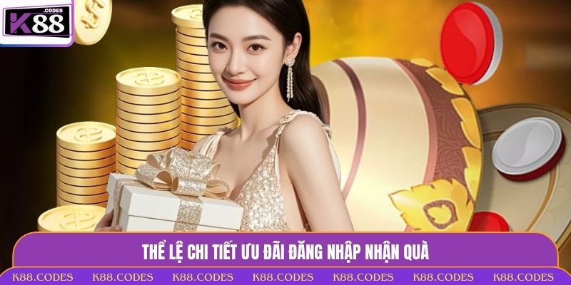 Đăng Nhập Nhận Quà - Quay Là Trúng, Ưu Đãi Hấp Dẫn Tại K88 Đăng nhập nhận quà
