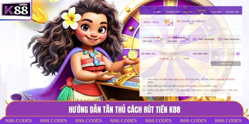 Rút Tiền K88 - Quy Trình Đơn Giản, Thực Hiện Nhanh Chóng rút tiền K88
